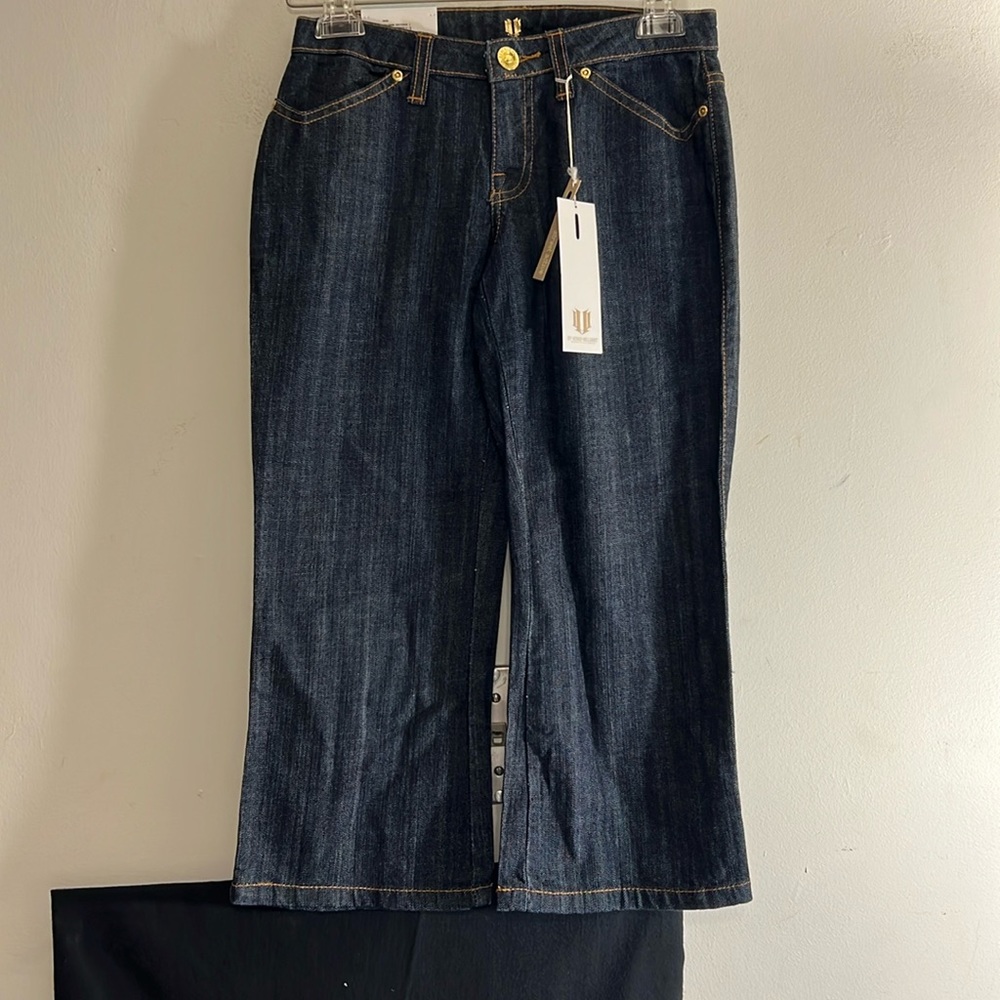 NWT Eleven Venus Williams Denim Lowris Capris Size 2